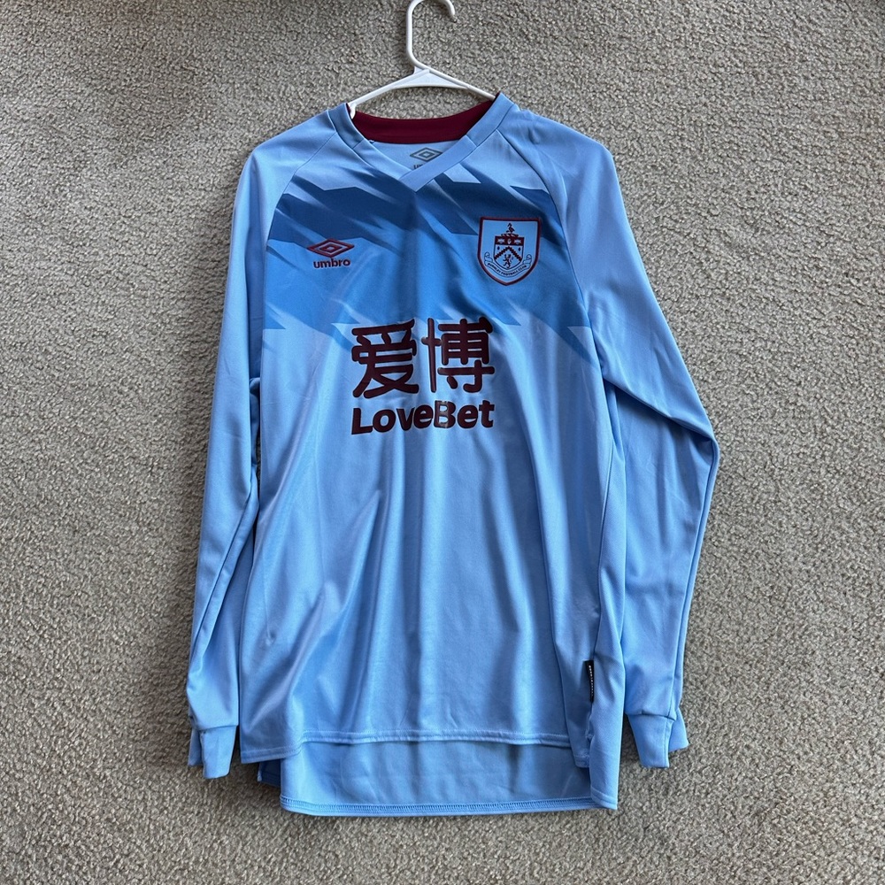 Burnley Away Longsleeve jersey by Umbro